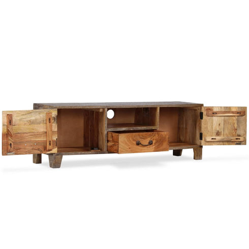 Rustika Rowe -  TV Cabinet Solid Wood Vintage 118x30x40 cm